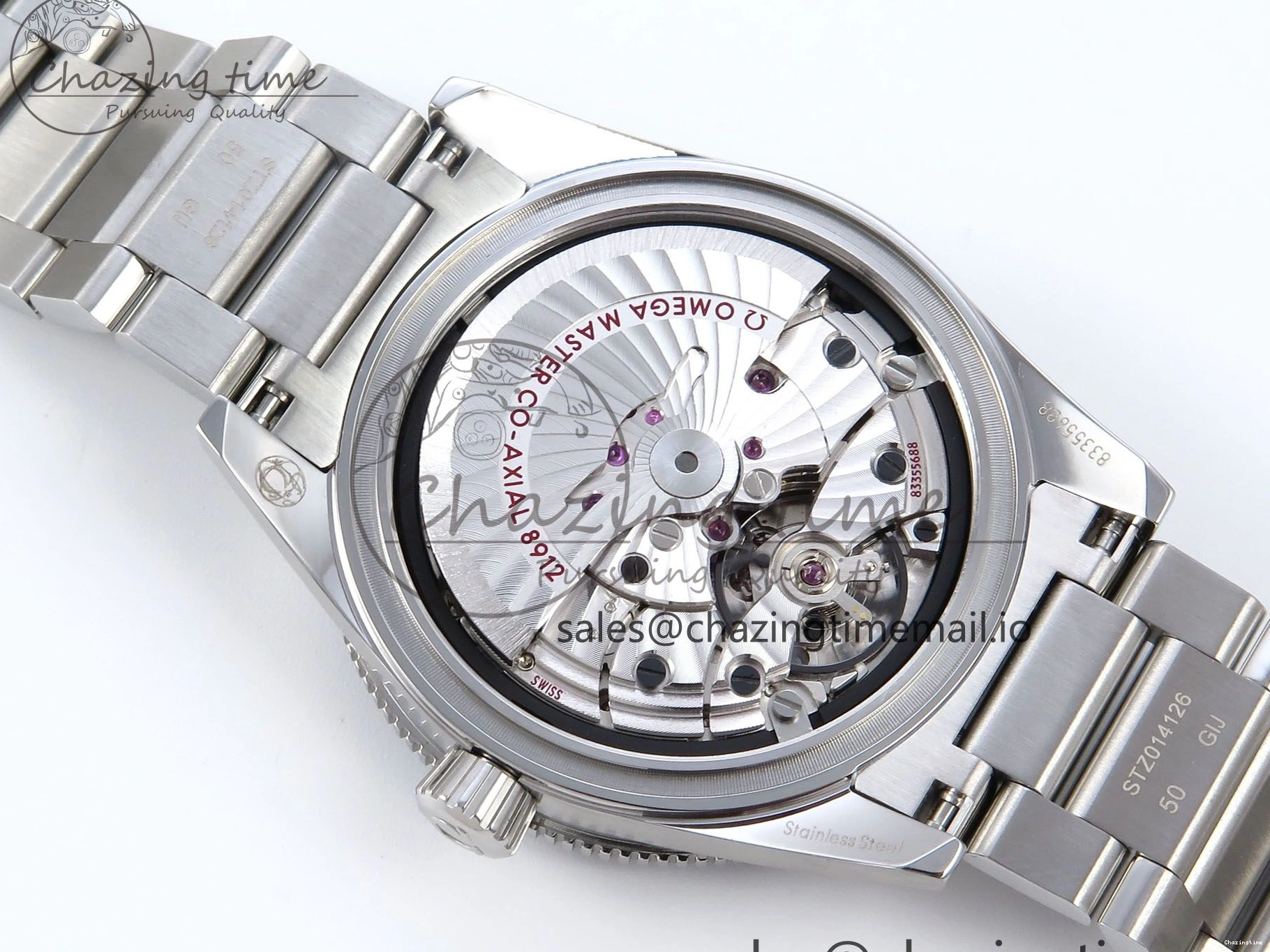 0209 Elegant Seamaster 300 Heritage SS VSF 1:1 Best Edition Blue Dial on SS Bracelet A 7701